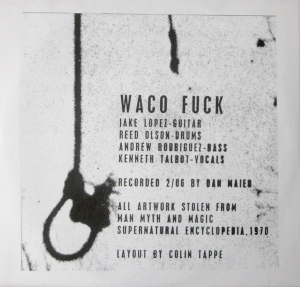 Waco Fuck : Slow Decay (7", EP)