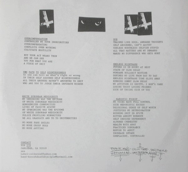 Waco Fuck : Slow Decay (7", EP)