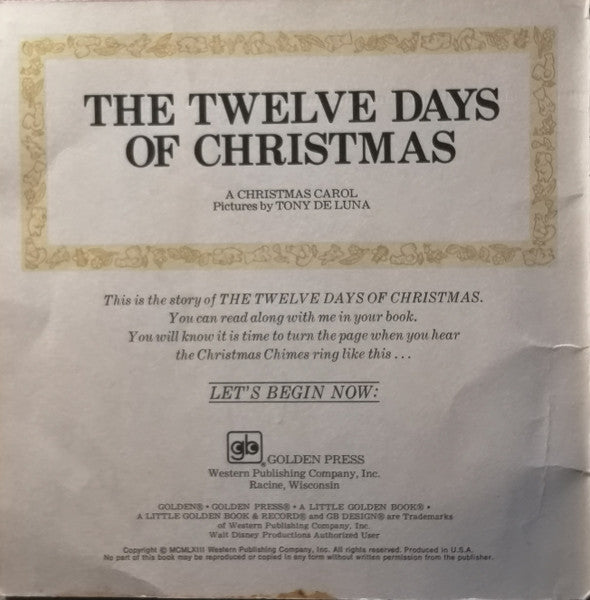 Various : The Twelve Days Of Christmas (7")