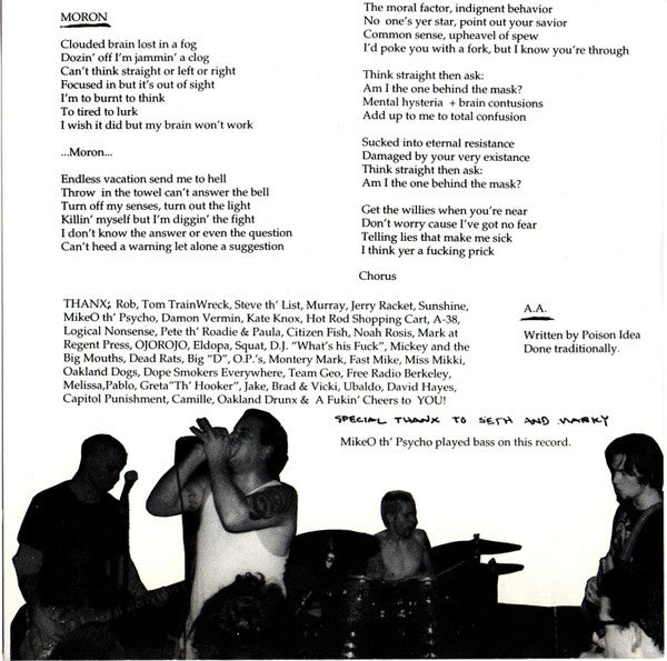 Strychnine (2) : Fucked Up Inside (7", Red)
