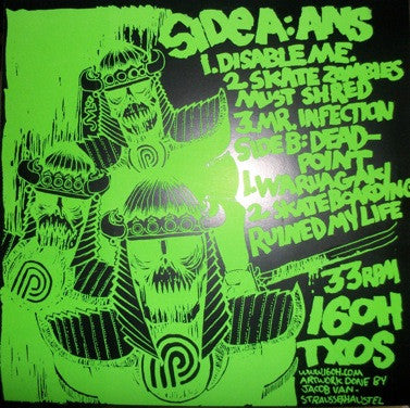ANS (2) / Deadpoint : ANS / Deadpoint (7", EP)