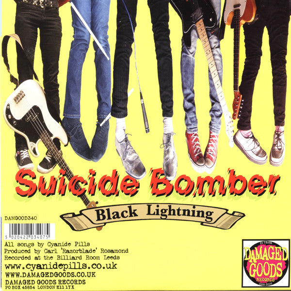 Cyanide Pills : Suicide Bomber (7", Single, Ltd, Blu)