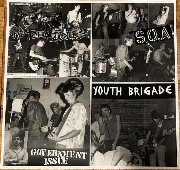 Various : Four Old Seven Inches On A Twelve Inch (LP, Comp, RE, Yel)