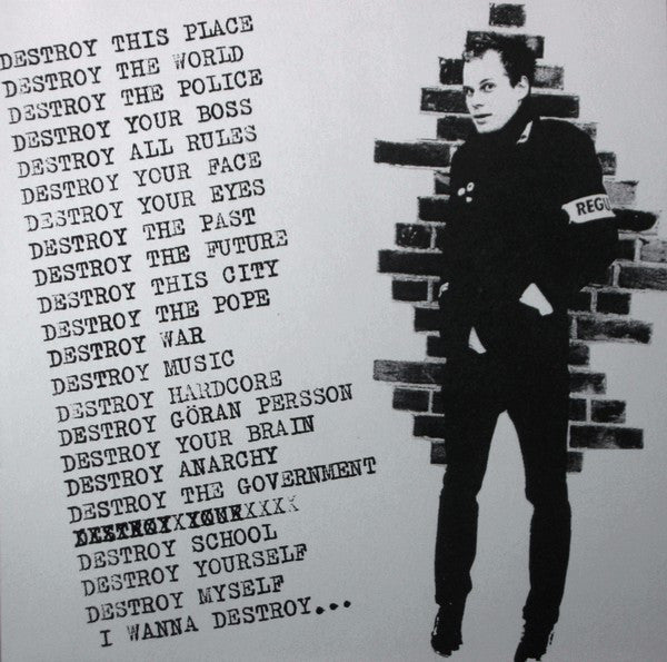 Regulations : Destroy (7", EP, RP, Yel)