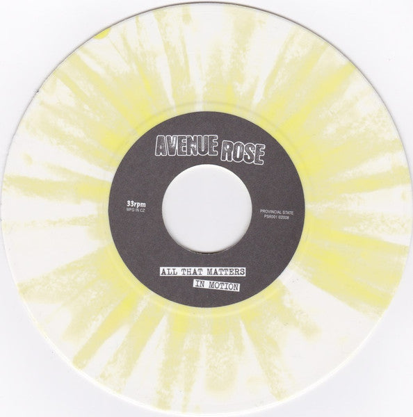 Let's Dance / Avenue Rose : Crazy / All That Matters (7", Whi)