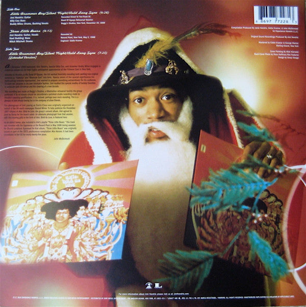 Jimi Hendrix : Merry Christmas And Happy New Year (10", Gre)