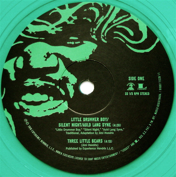 Jimi Hendrix : Merry Christmas And Happy New Year (10", Gre)