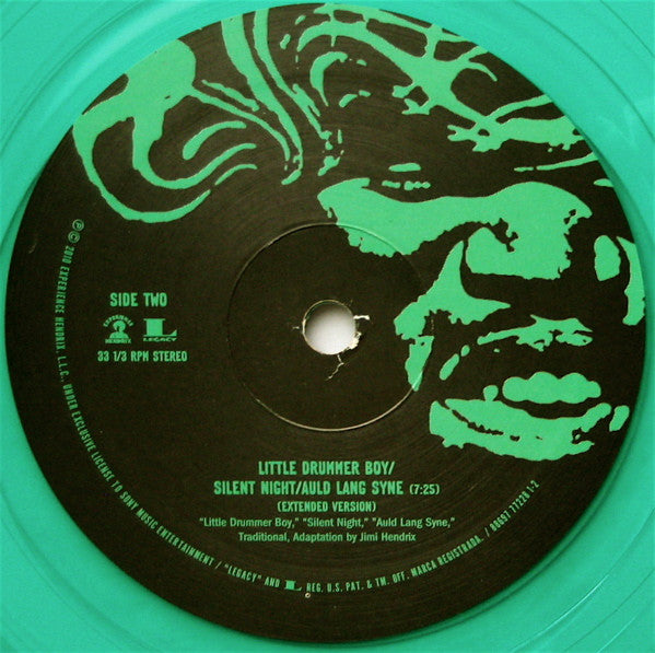 Jimi Hendrix : Merry Christmas And Happy New Year (10", Gre)