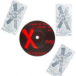 X (10) : Home Is Where The Floor Is (7", EP, RE)