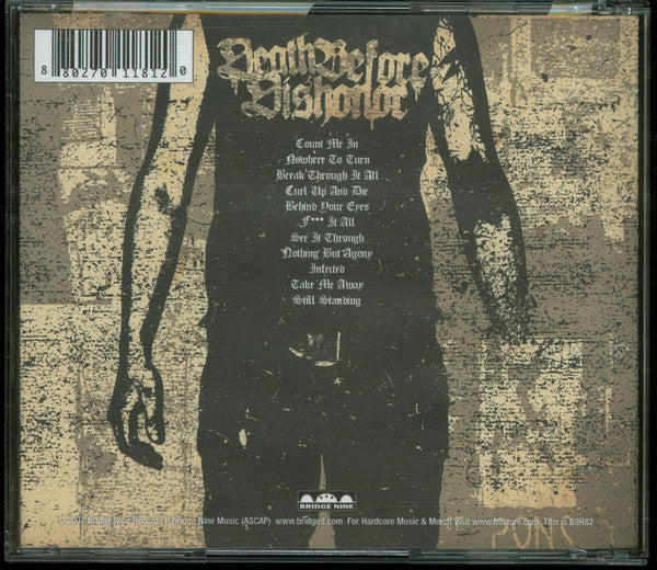 Death Before Dishonor : Count Me In (CD, Album)