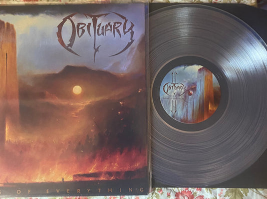 Obituary : Dying Of Everything (LP, Album, Cle)