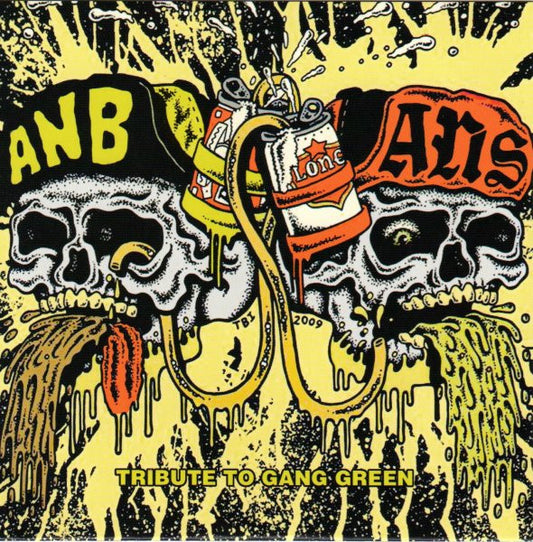 Agoraphobic Nosebleed / ANS (2) : Tribute To Gang Green (5", Yel)