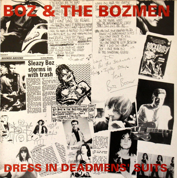 Boz & The Bozmen : Dress In Deadmen's Suits (LP, Album)