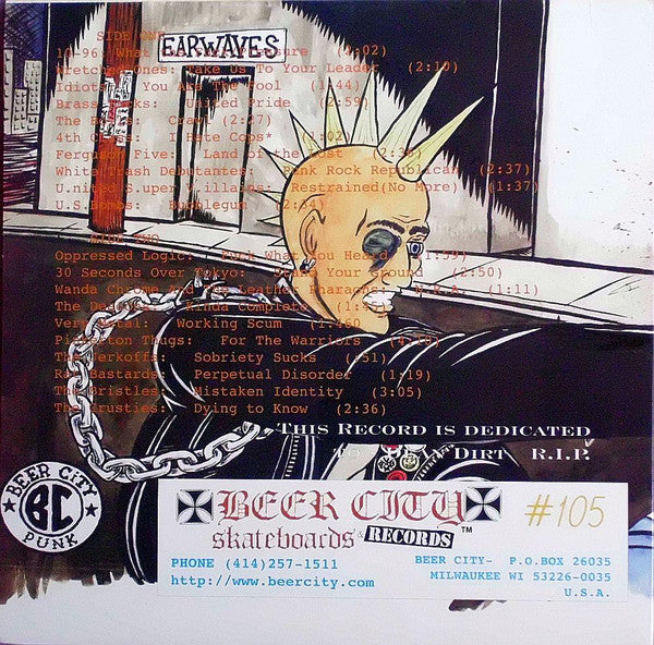 Various : Black Eyes And Broken Bottles ...We're Done Being Harassed! (LP, Comp, Cle)