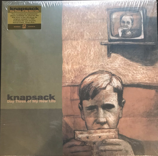 Knapsack : Day Three Of My New Life (LP, Album, Ltd, RE, RM, OIi)