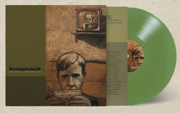 Knapsack : Day Three Of My New Life (LP, Album, Ltd, RE, RM, OIi)
