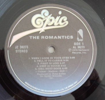 The Romantics : The Romantics (LP, Album)