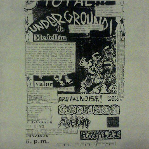 Arsedestroyer / Confusion (11) : Arsedestroyer / Predators (7", RP, W/Lbl)
