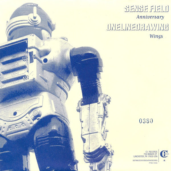 Sense Field / Onelinedrawing : Sense Field / Onelinedrawing (7", Ltd, Num, Blu)