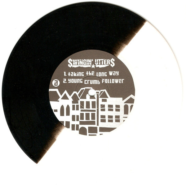 Swingin' Utters : Taking The Long Way (7", Single, Whi)