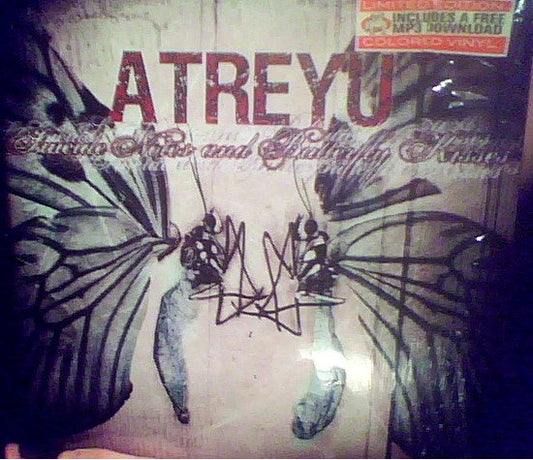 Atreyu : Suicide Notes And Butterfly Kisses (LP, Album, Ltd, RP, Red)