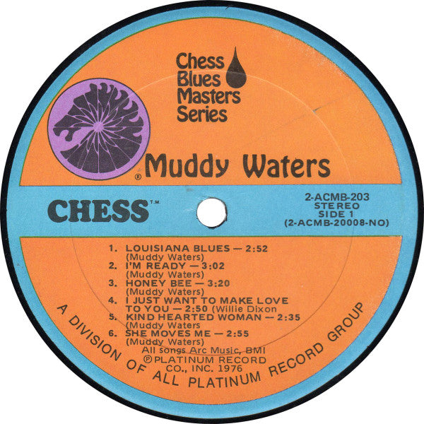 Muddy Waters : Muddy Waters (2xLP, Comp, Gat)