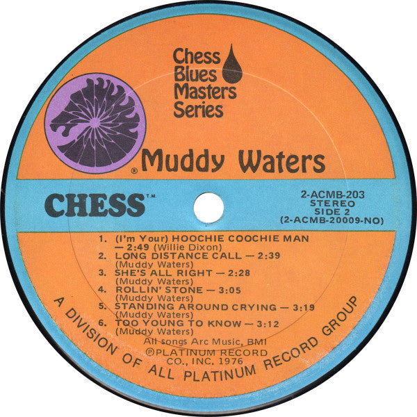 Muddy Waters : Muddy Waters (2xLP, Comp, Gat)