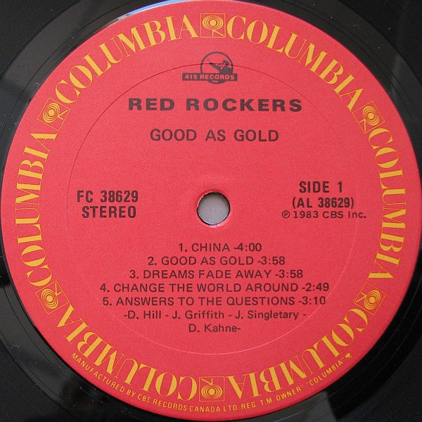 Red Rockers : Good As Gold (LP, Album)