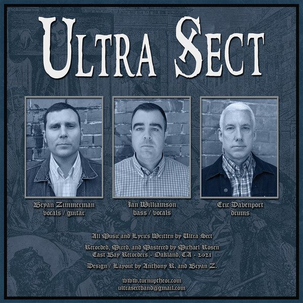 Ultra Sect : Echoes From The Past (12", MiniAlbum, Ltd, RP, Sil)