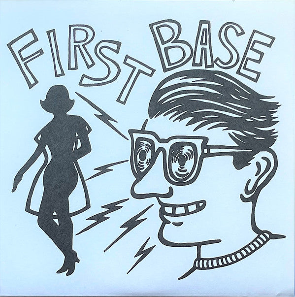 First Base (3) : I Saw Her First (7", Whi)