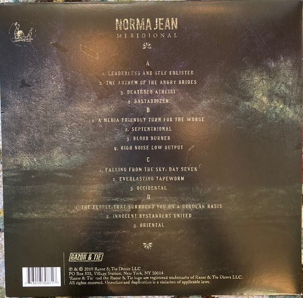 Norma Jean : Meridional (2xLP, Album)