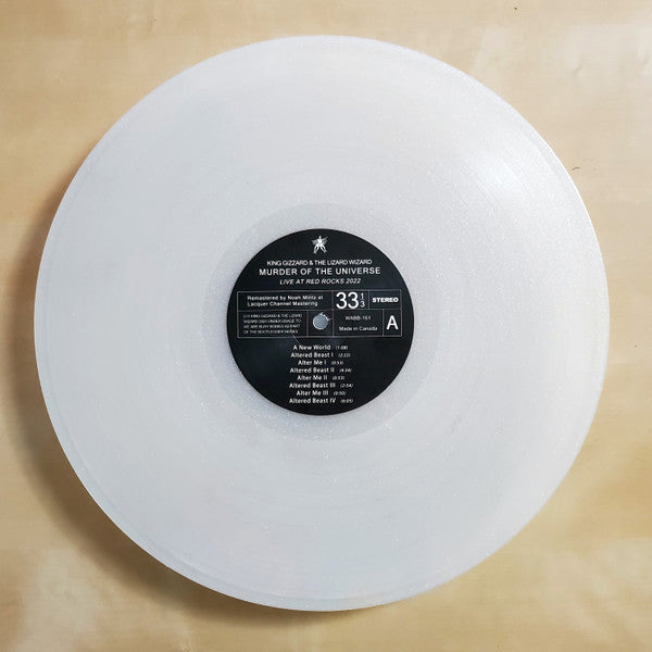 King Gizzard And The Lizard Wizard : Murder Of The Universe (Live At Red Rocks 2022) (LP, Comp, RM, Cle)