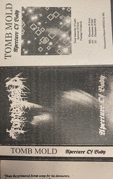Tomb Mold : Aperture Of Body (Cass, EP, RE)