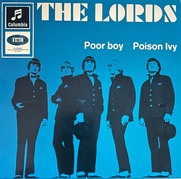 The Lords : Poor Boy / Poison Ivy (7", Single, RE)