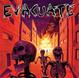 Evacuate : Evacuate (12", Ltd, Blu)