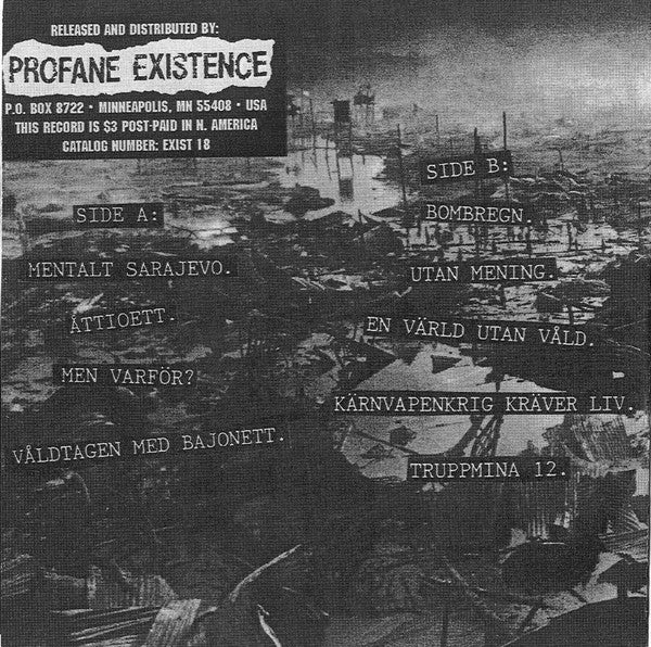 Diskonto : A Shattered Society (7", EP)