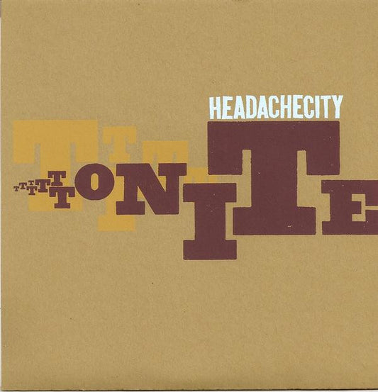 Headache City : Tonite (7")