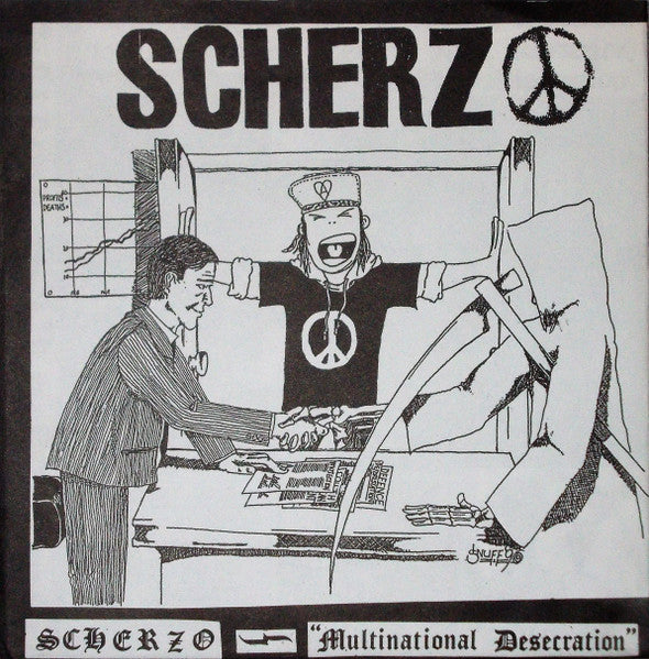 Scherzo (7) / Kismet Hardcore : Multinational Desecration / Seeds Of Violence (7", EP)