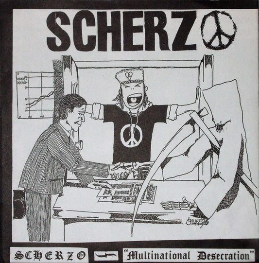Scherzo (7) / Kismet Hardcore : Multinational Desecration / Seeds Of Violence (7", EP)
