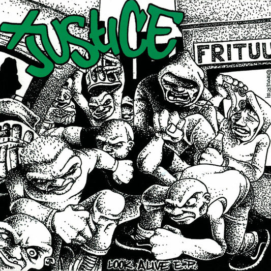 Justice (14) : Look Alive E.P. (7", EP)