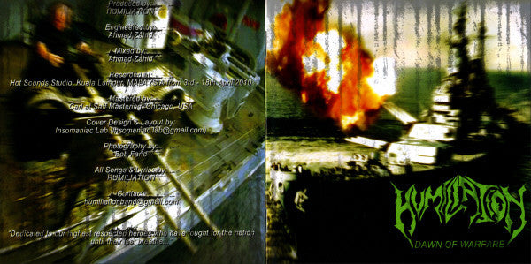 Humiliation (2) : Dawn Of Warfare (CD, Album)