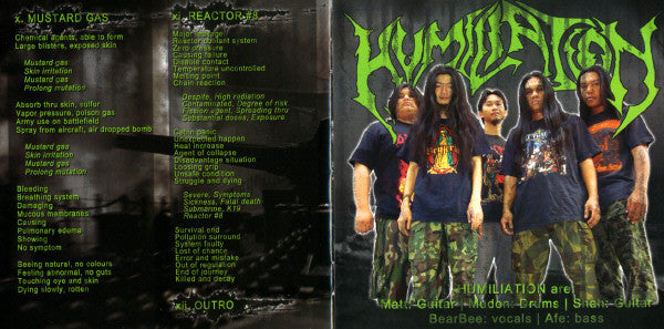 Humiliation (2) : Dawn Of Warfare (CD, Album)