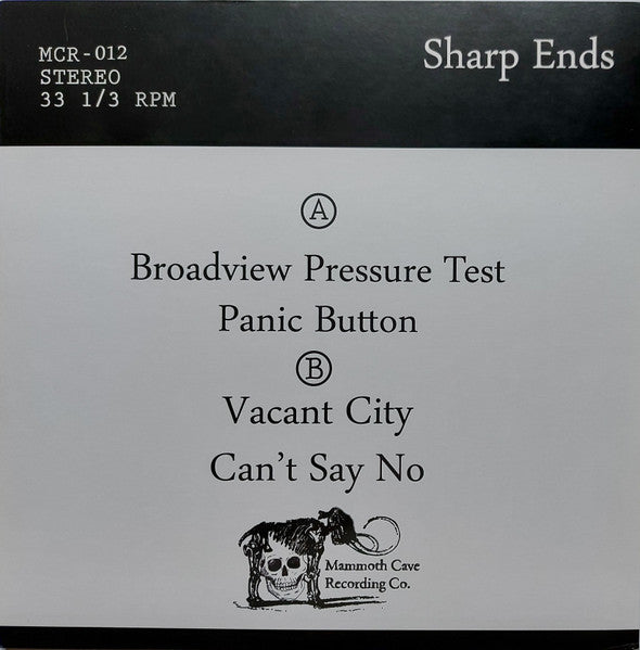Sharp Ends : Broadview Pressure Test (7", Ltd, Num, RE, Whi)