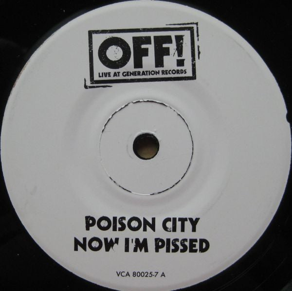 OFF! : Live At Generation Records (7", RSD)