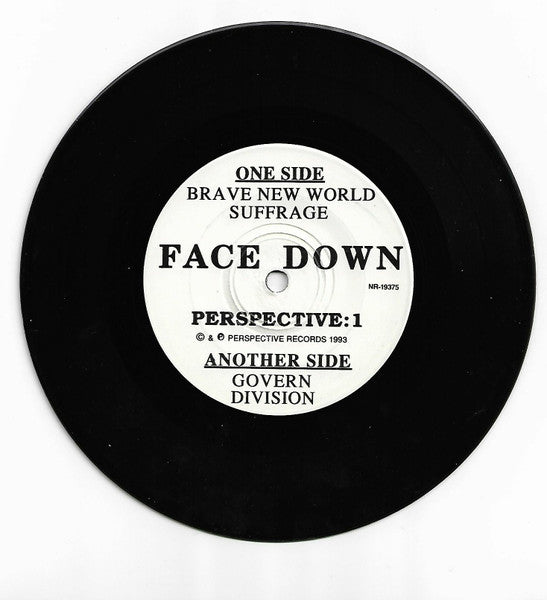 Face Down (5) : War Of Survival (7")