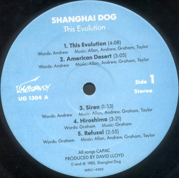 Shanghai Dog : This Evolution (LP, Album)