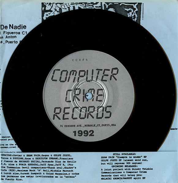 Hijos De Nadie (2) : El Puto Sistema EP (7", EP)