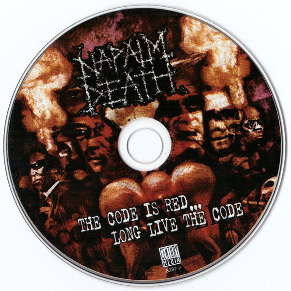 Napalm Death : The Code Is Red... Long Live The Code (CD, Album, Enh, Promo)