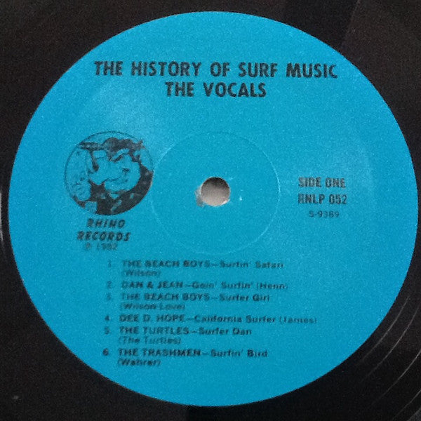 Various : The History Of Surf Music Volume Two: Original Vocal Hits 1961-1964 (LP, Comp)