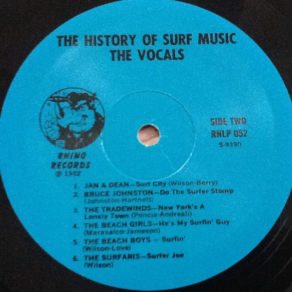 Various : The History Of Surf Music Volume Two: Original Vocal Hits 1961-1964 (LP, Comp)